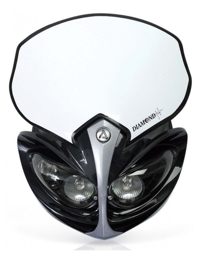 ACERBIS DIAMOND HEADLIGHT - BLACK