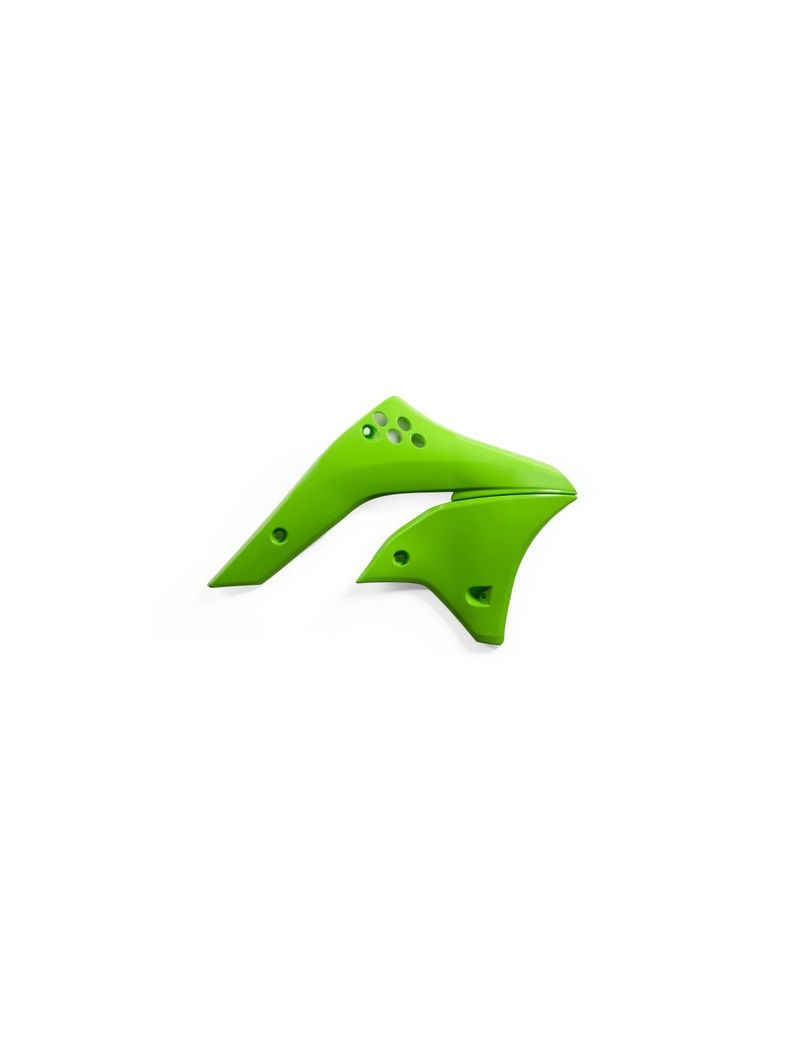 ACERBIS RADIATOR SCOOPS KAWASAKI KXF250 06/08 - GREEN