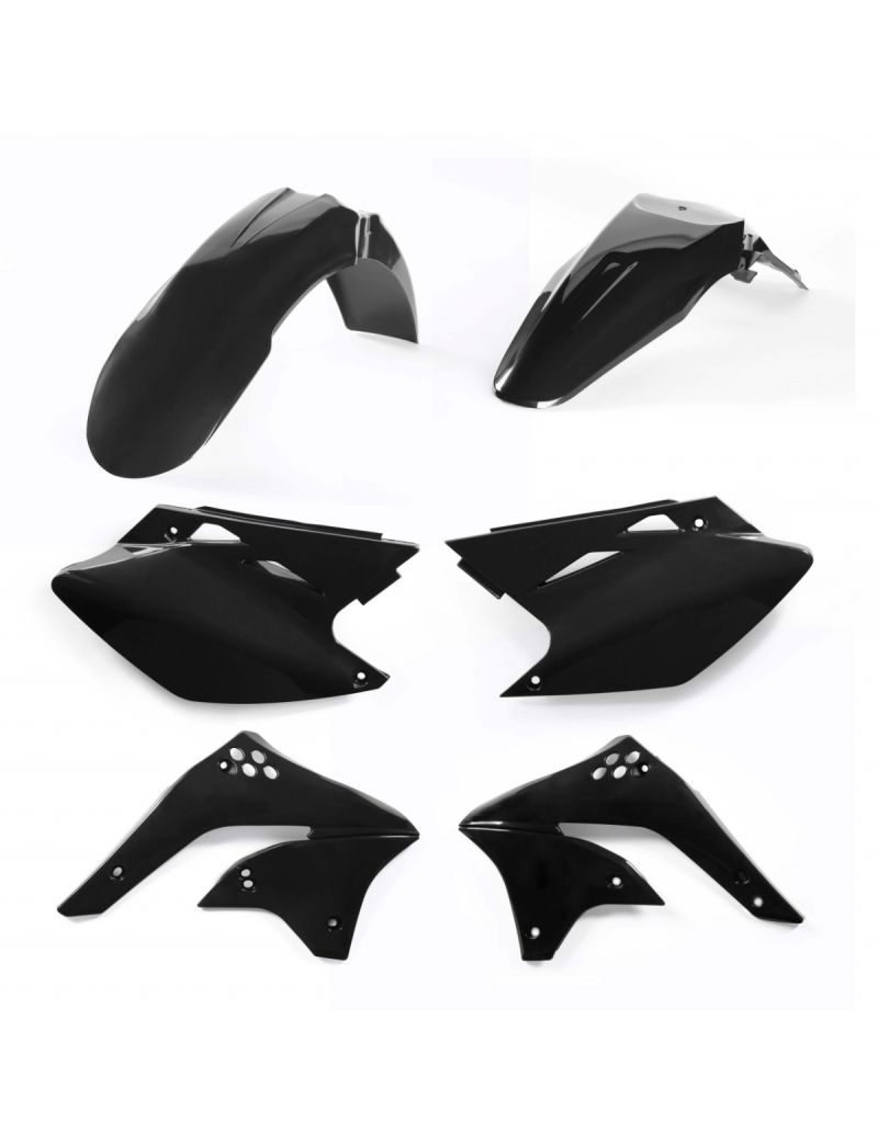 ACERBIS PLASTICS KIT KAWASAKI KXF 450 06/08 - BLACK