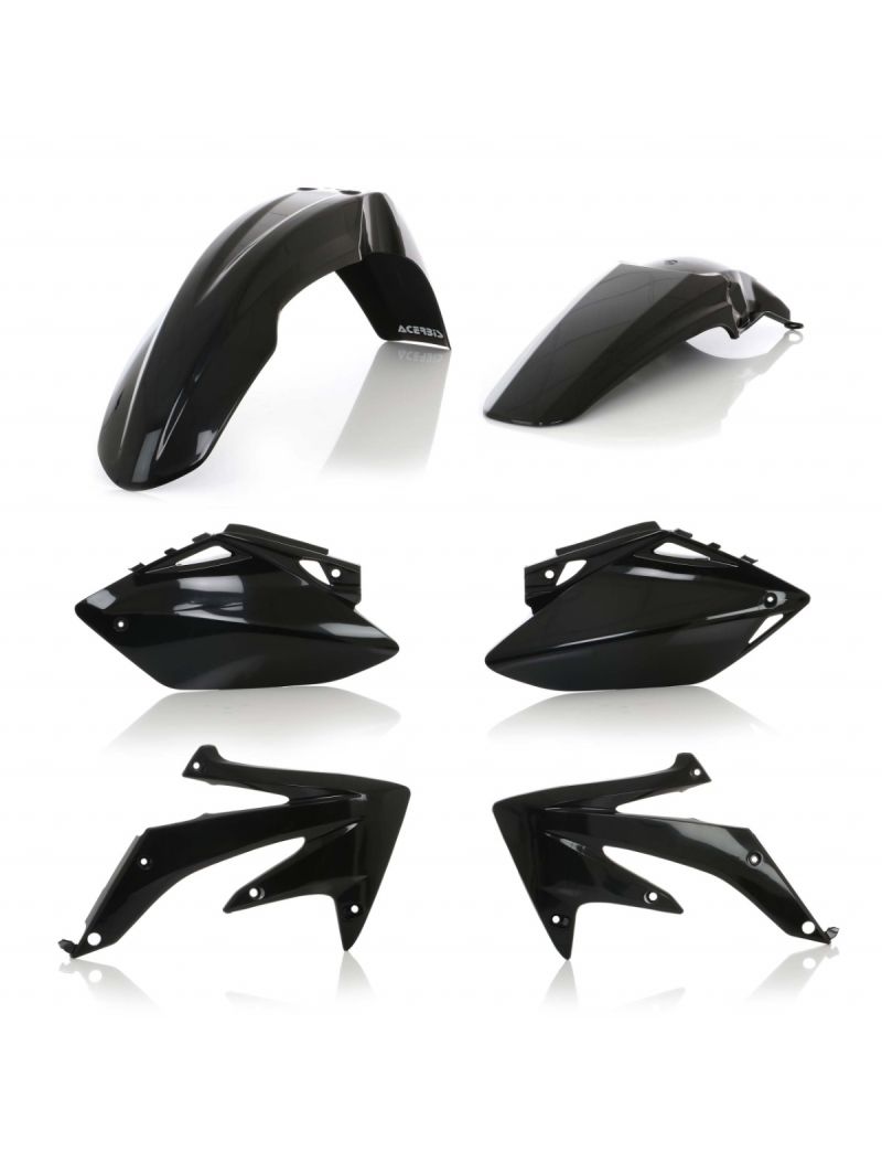 ACERBIS PLASTICS KIT HONDA CRF 450R 07/08 - BLACK