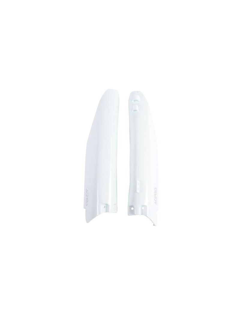 ACERBIS LOWER FORK COVERS SUZUKI RM 125/250 99/03 - WHITE