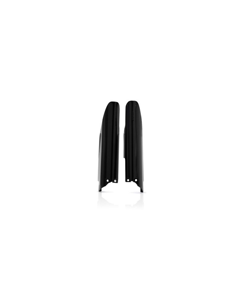 ACERBIS LOWER FORK COVERS SUZUKI RM 125/250 07/08 + RMZ 250/450 07/17 - BLACK