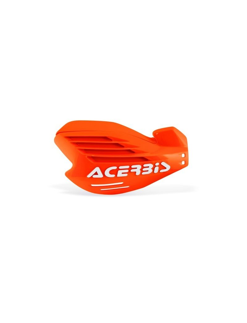 ACERBIS MX HANDGUARDS X-FORCE - FLUO ORANGE/WHITE