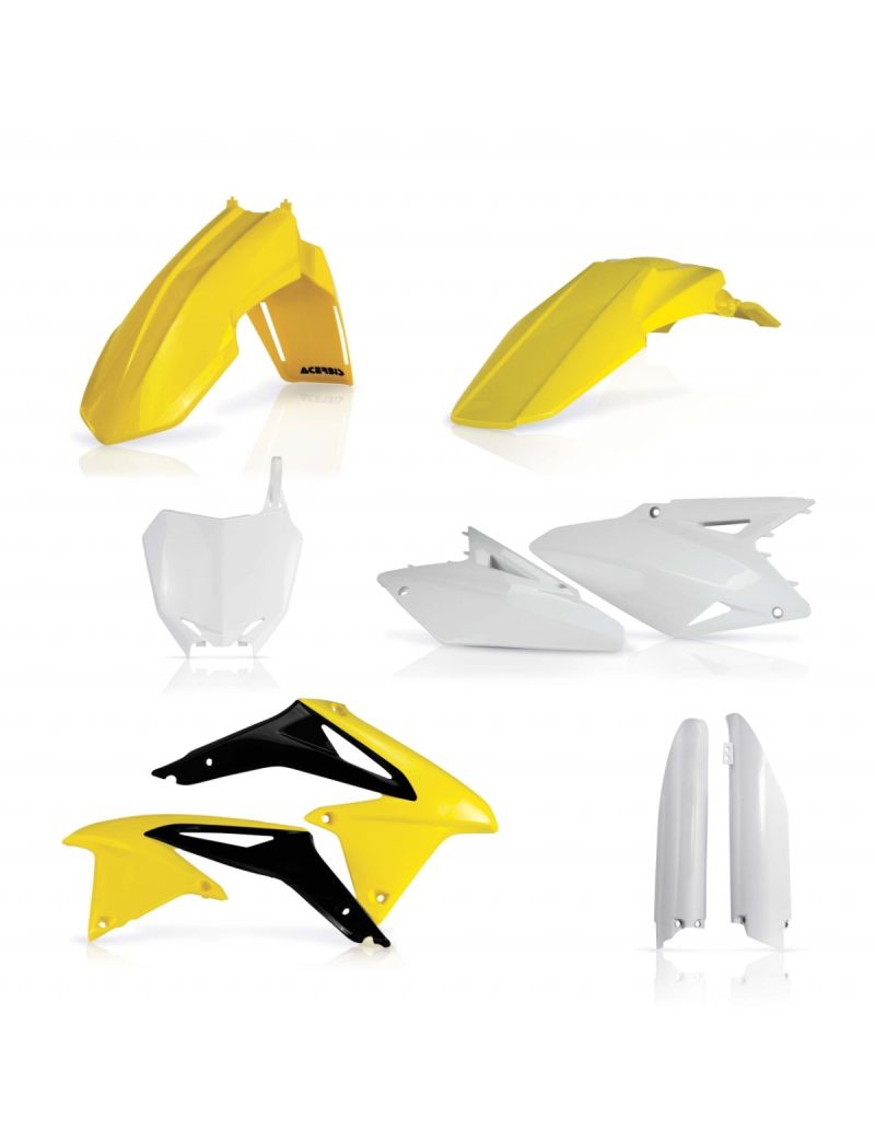 ACERBIS FULL PLASTIC KIT SUZUKI RM-Z 450 08/17 - STANDARD 11