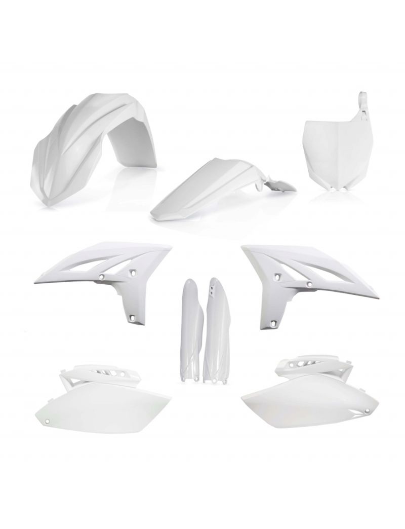 ACERBIS FULL PLASTIC KIT YAMAHA YZF 250 10/13 - WHITE