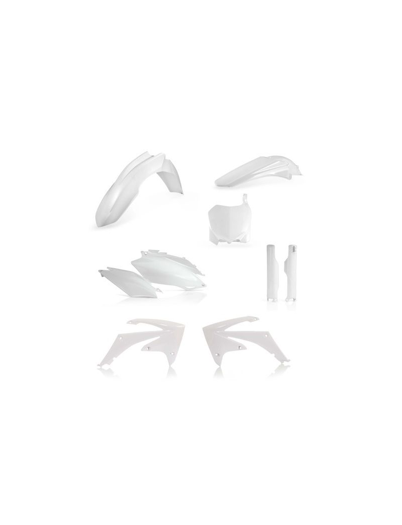 ACERBIS FULL PLASTIC KIT HONDA CRF250 11/13 + CRF450 11/12 - WHITE