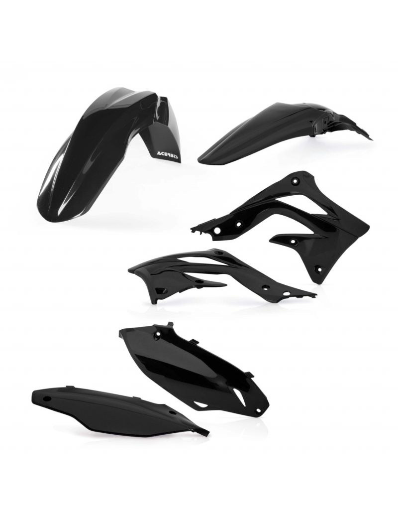 ACERBIS PLASTIC KIT KAWASAKI KXF 450 2012 - BLACK
