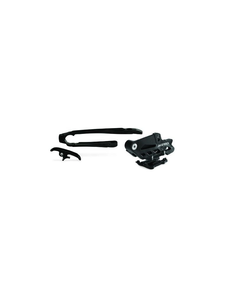ACERBIS KIT CHAIN GUIDE + CHAIN SLIDER KTM EXC/EXC-F 12/16 - BLACK