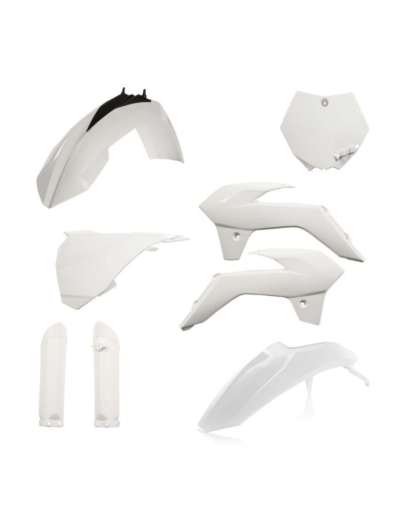 ACERBIS FULL PLASTIC KIT KTM SX85 13/17 - WHITE
