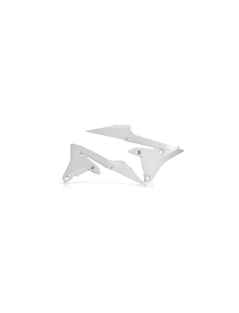 ACERBIS RADIATOR SCOOPS LOWER YAMAHA YZF 250/450 14/17 - WHITE