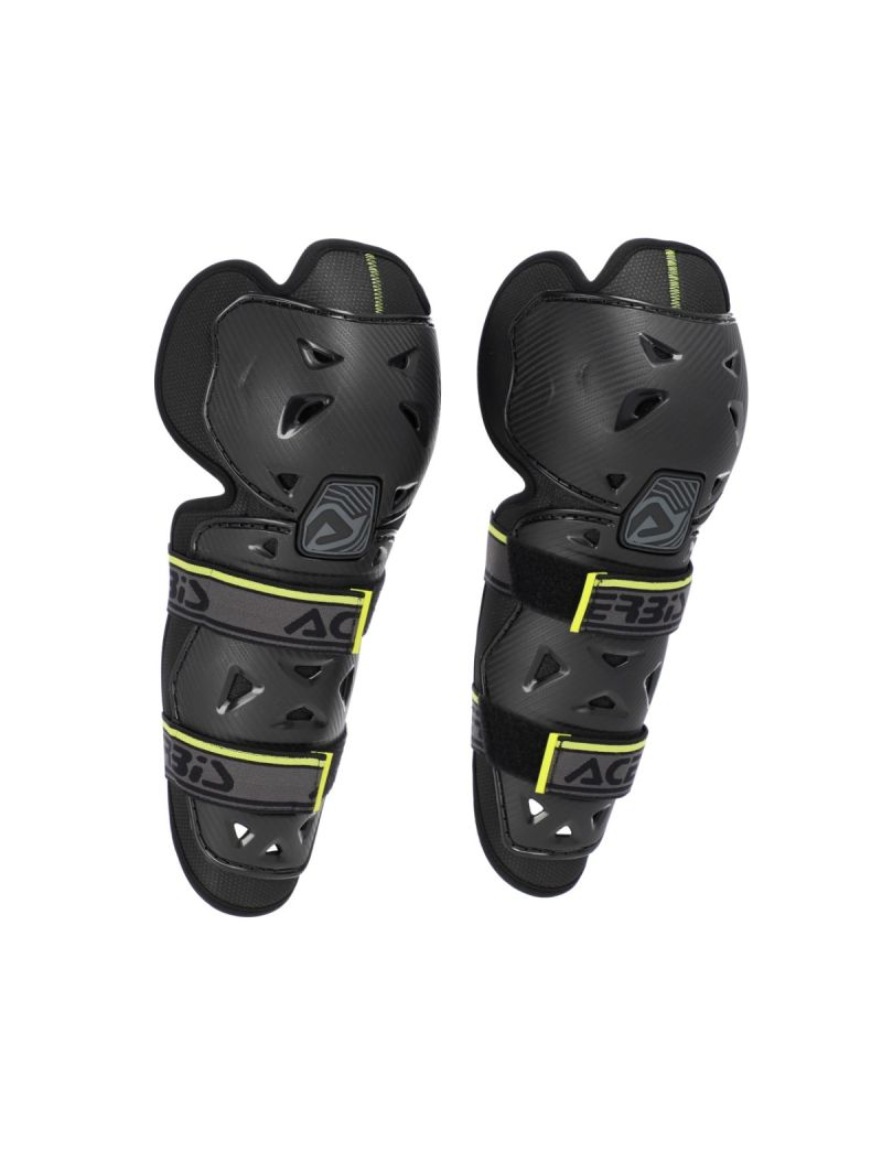 ACERBIS KNEE GUARD PROFILE 2.0 - BLACK/YELLOW