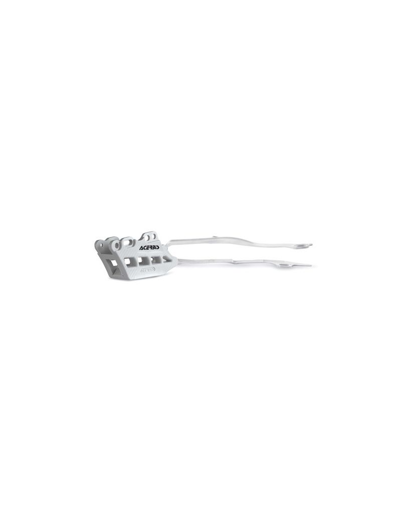 ACERBIS CHAIN GUIDE + CHAIN SLIDER HONDA CRF250 14/17 + CRF450 13/16 - WHITE