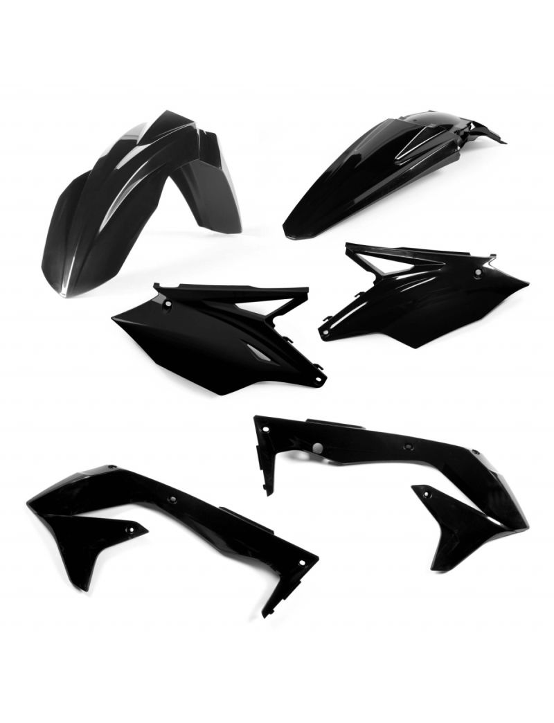 ACERBIS PLASTIC KIT KAWASAKI KXF 450 16/17 - BLACK