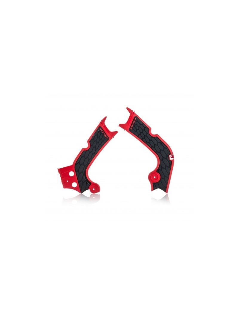 ACERBIS X-GRIP FRAME PROTECTOR HONDA CRF450R 17/18 + CRF250 18/19 – RED
