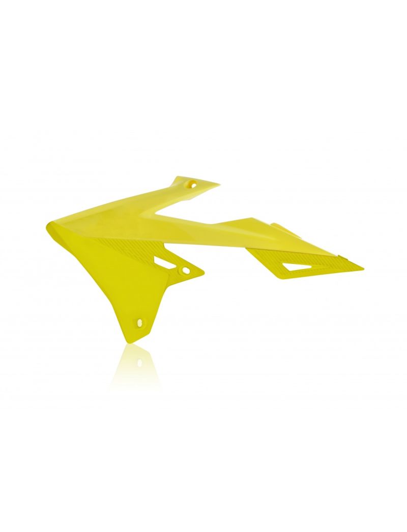 ACERBIS RADIATOR SCOOPS SUZUKI RMZ RMZ450 18/26 + RMZ250 19/26 - YELLOW