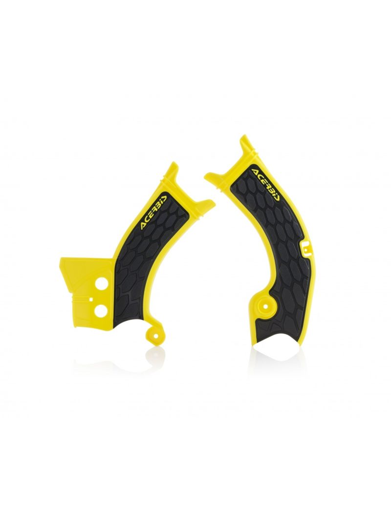 ACERBIS X-GRIP FRAME PROTECTOR SUZUKI RMZ450 18/26 + RMZ250 19/26 - YELLOW/BLACK