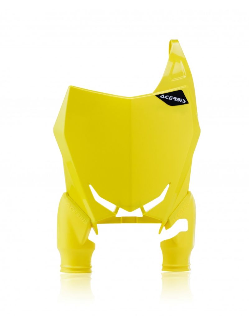ACERBIS FRONT NUMBER PLATE RAPTOR SUZUKI RMZ450 18/26 + RMZ250 19/26 - YELLOW