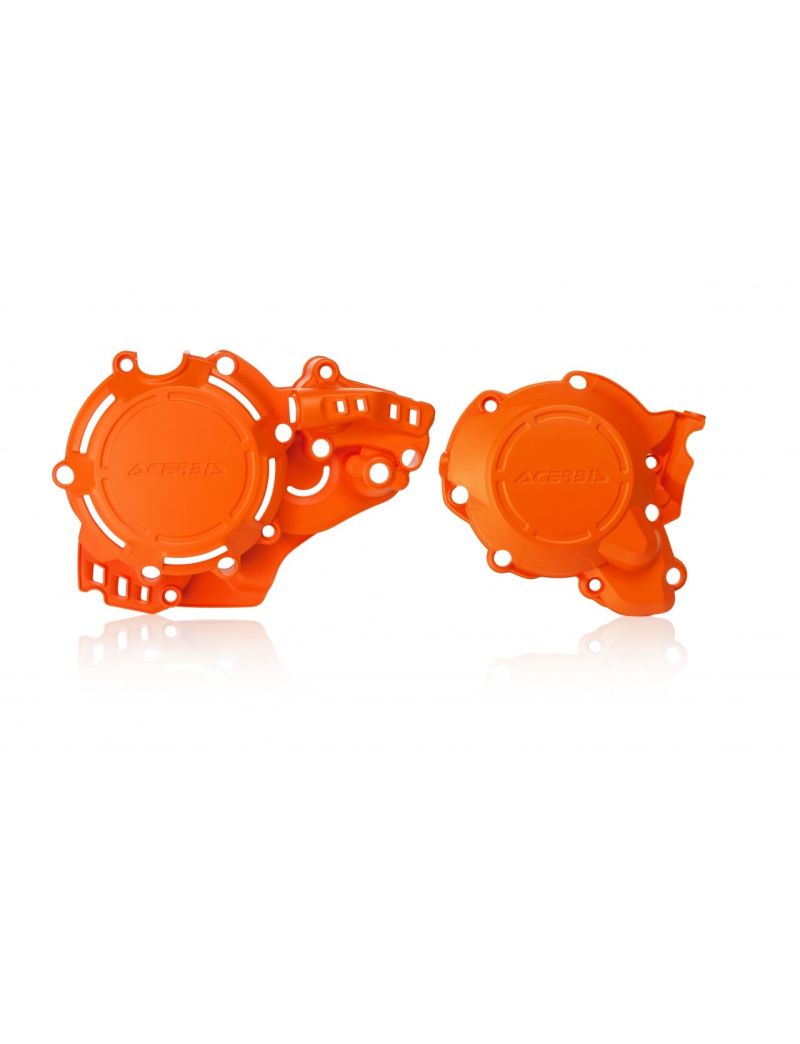 ACERBIS X-POWER ENGINE PROTECTOR KTM/HUSQVARNA SX/TC 250/300 17/18 + EXC/TE 17/19 - ORANGE