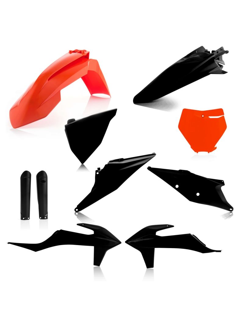 ACERBIS FULL PLASTIC KIT KTM SX/SX-F 19/22 - TLD BLACK