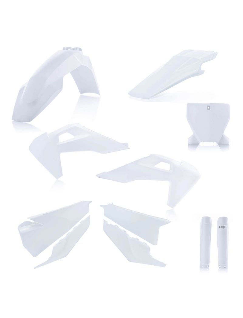 ACERBIS FULL PLASTIC KIT HUSQVARNA TC/FC 19/22 - WHITE20