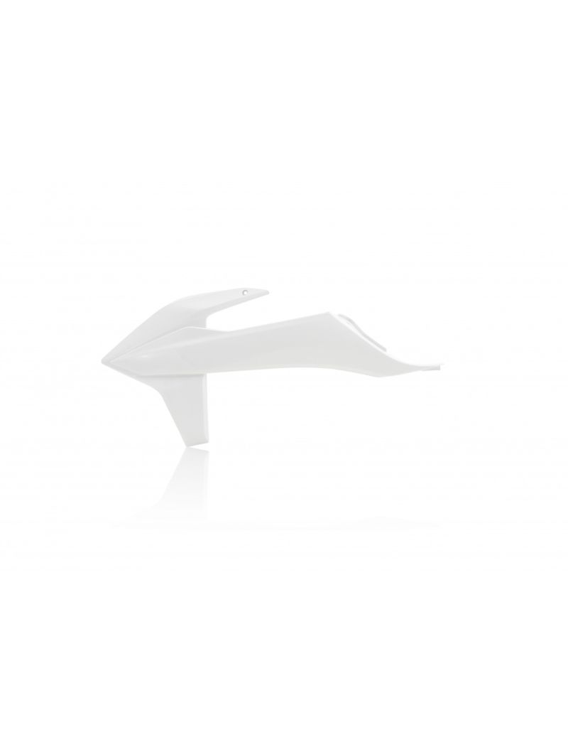 ACERBIS RADIATOR SCOOPS KTM SX/SX-F 19/22 + EXC/EXC-F 20/23 - WHITE