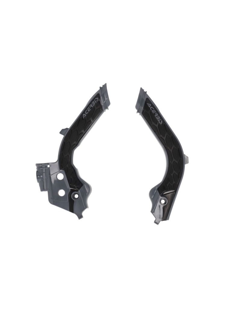 ACERBIS X-GRIP FRAME PROTECTOR HUSQVARNA TC/FC 19/22 + TE/FE 20/23 + GASGAS MC/EC 21/23 - GREY/BLACK