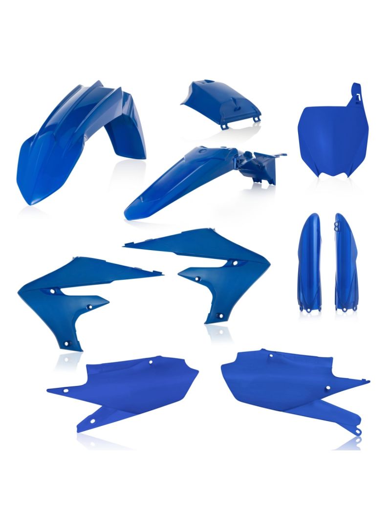 ACERBIS FULL PLASTIC KIT YAMAHA YZF250 19/23 + YZF450 18/22 - BLUE