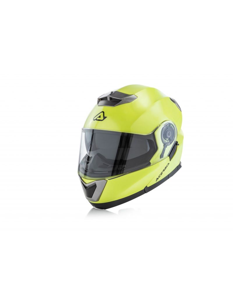 ACERBIS ROAD HELMET SEREL FLIP UP - FLUO YELLOW - XS