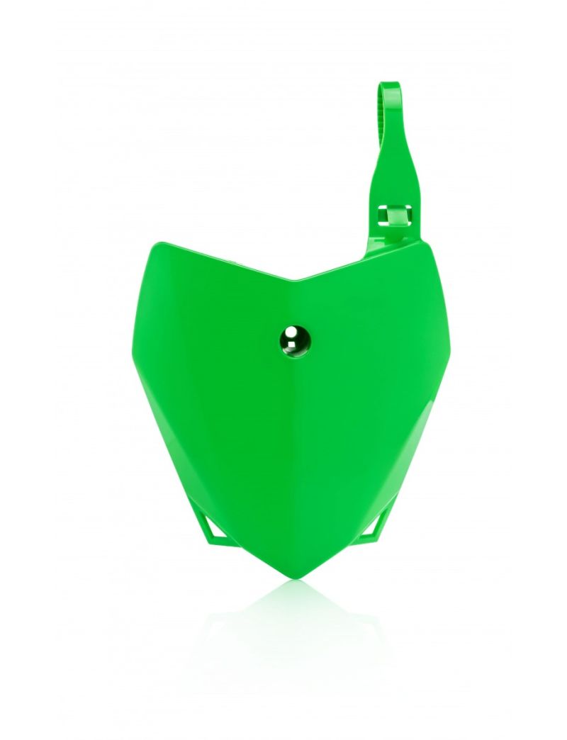 ACERBIS FRONT NUMBERPLATE KAWASAKI KLX 110 10/26 - GREEN