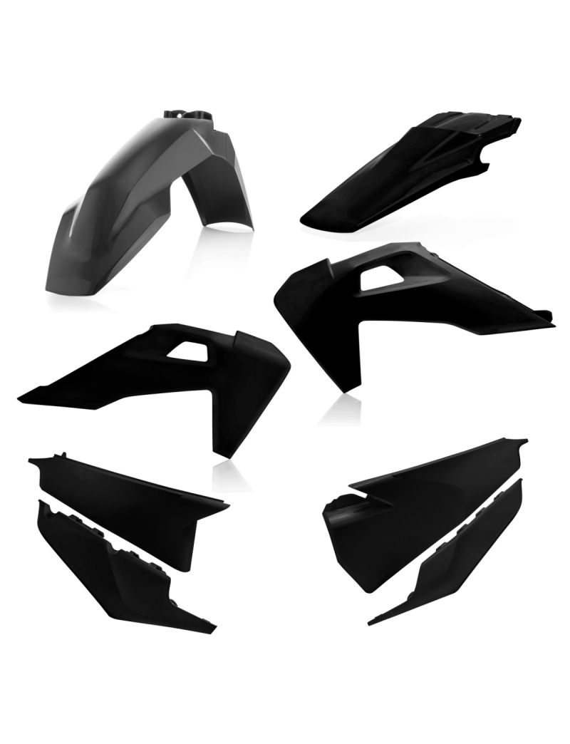 ACERBIS PLASTIC KIT HUSQVARNA TE/FE 20/23 - BLACK
