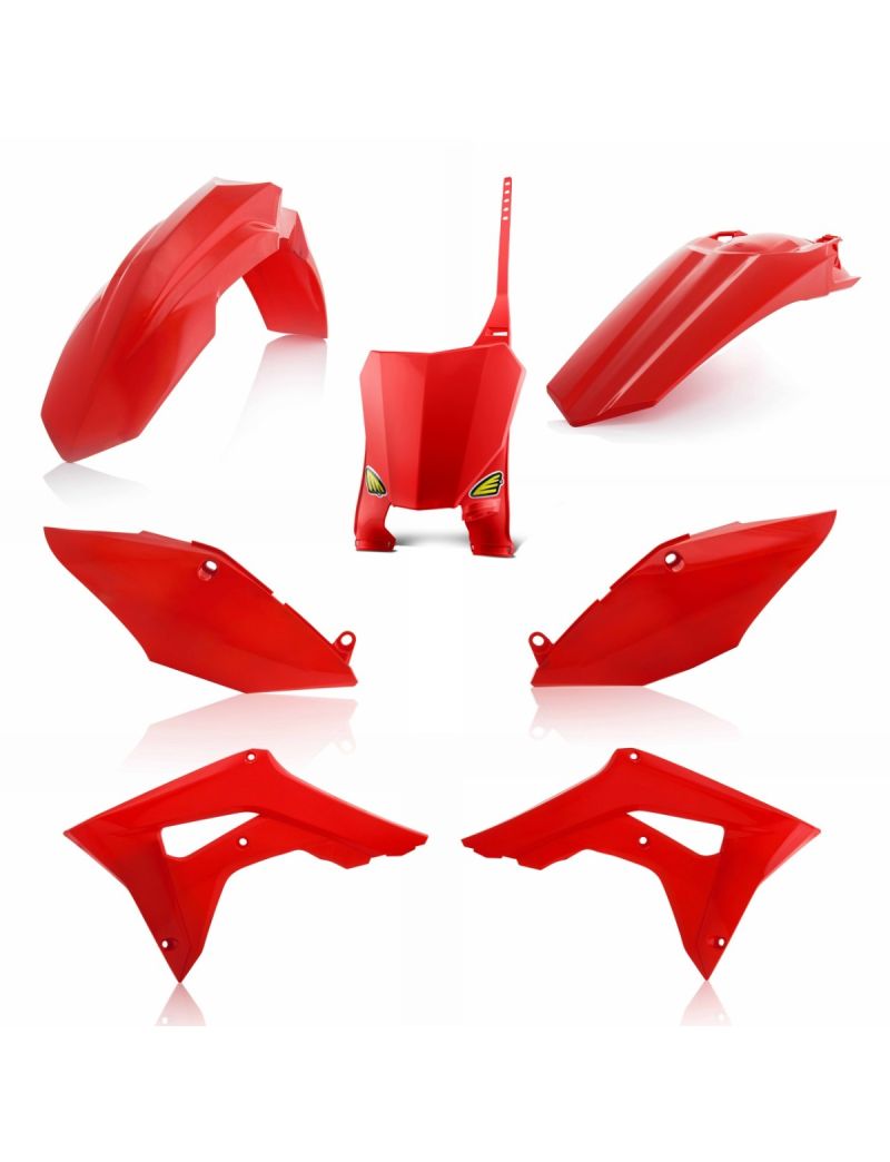 CYCRA STADIUM PLASTIC KIT 5pcs HONDA CRF450R 17/20 + CRF250 18/21 - RED