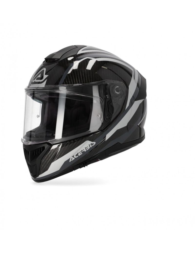 ACERBIS ROAD HELMET TARMAK CARBON WITH PINLOCK MAXI 70 - BLACK - S
