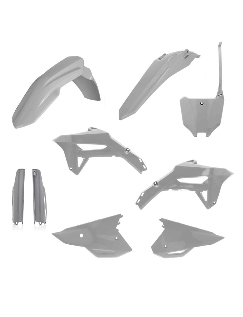 ACERBIS FULL PLASTIC KIT HONDA CRF450 21/24 + CRF250 22/24 - GREY