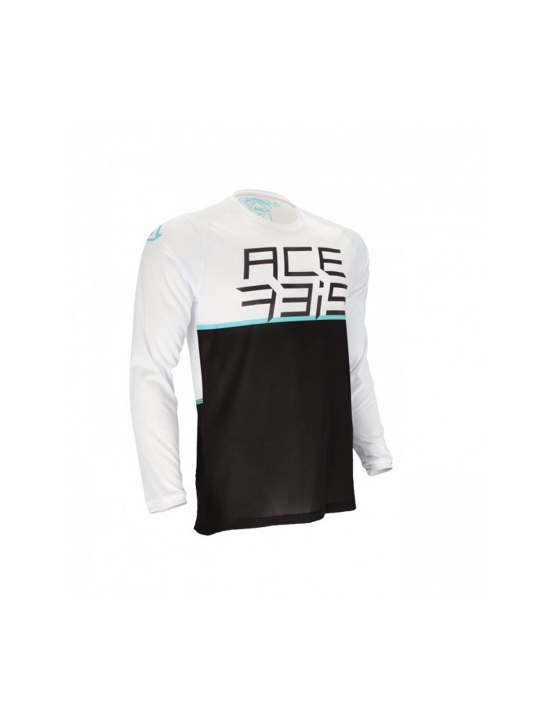 ACERBIS: MX - JERSEYS - JERSEY RAZORCREST - BLACK/WHITE