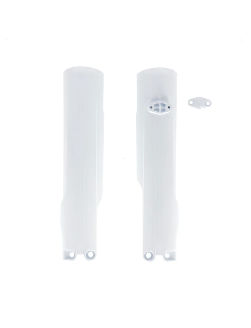 ACERBIS LOWER FORK COVERS HUSQVARNA TC/FC 23/26 + TE/FE 24/26 + GASGAS EC/MC 24/26 - WHITE