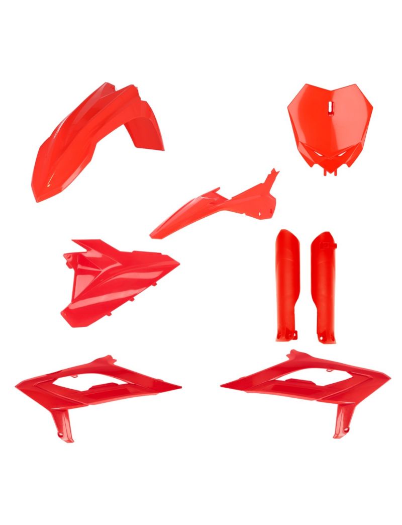 ACERBIS FULL PLASTIC KIT BETA RX 23/24 - RED