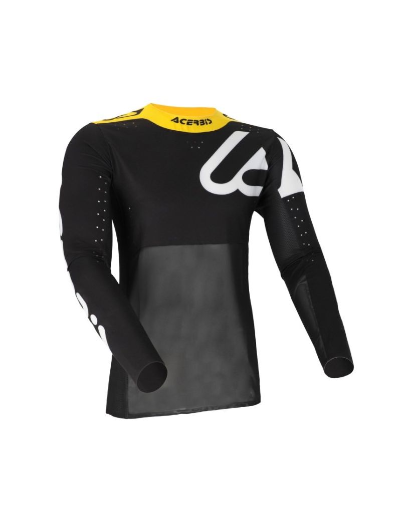 ACERBIS MX JERSEY X-FLEX 2.0 ANAHEIM - BLACK/WHITE