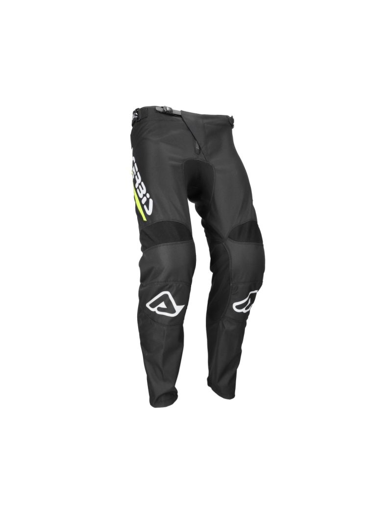 ACERBIS MX PANTS LINEAR LUGO - BLACK/YELLOW