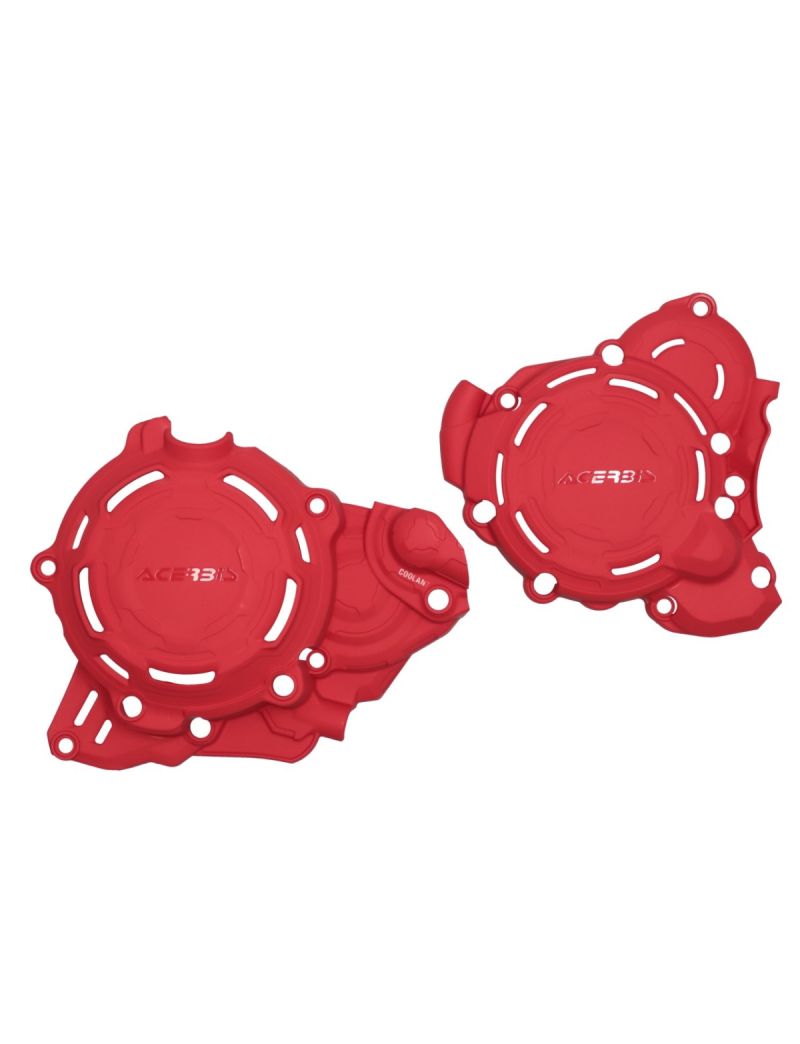 ACERBIS X-POWER ENGINE PROTECTOR GASGAS EC 250/300 + MC 250 24/26 - RED