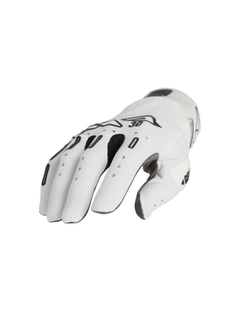 ACERBIS: MX GEAR - GLOVES - GLOVES MX X-FLEX ANAHEIM - WHITE