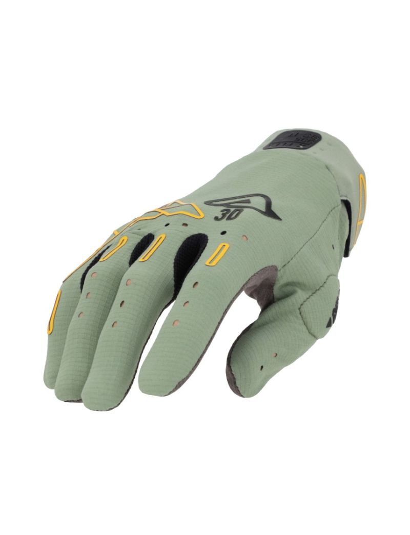 ACERBIS: MX GEAR - GLOVES - GLOVES MX X-FLEX ANAHEIM - NAVY GREEN