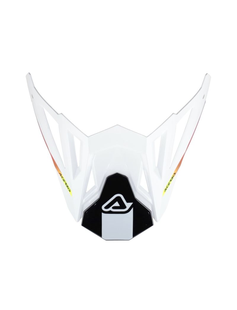 ACERBIS PEAK FOR T711 HELMET - WHITE/BLACK