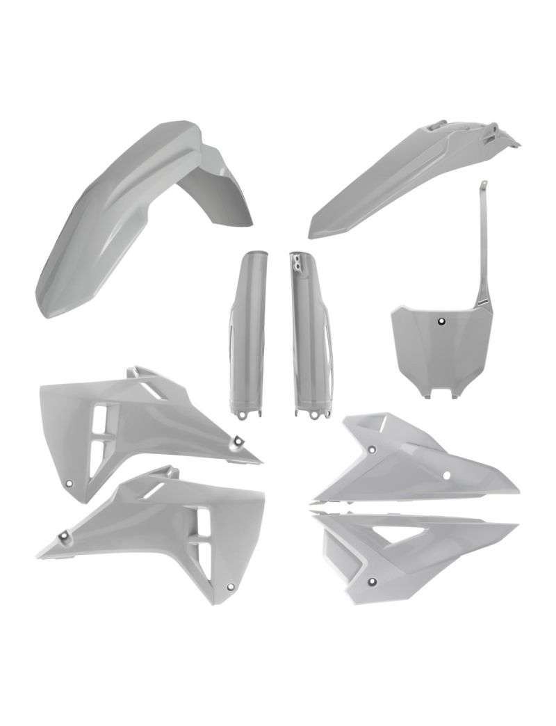 ACERBIS FULL PLASTIC KIT HONDA CRF 450R + CRF 250R 25/26 - GREY
