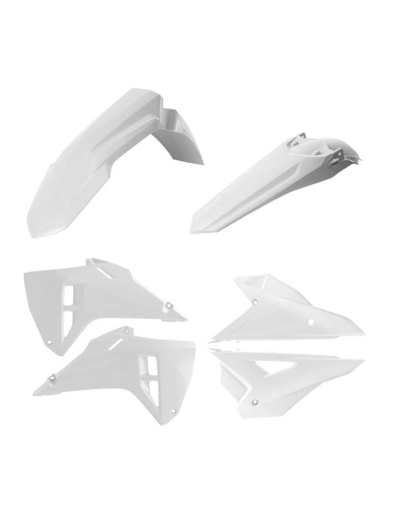 ACERBIS PLASTIC KIT HONDA CRF 450R + CRF 250R 25/26 - WHITE