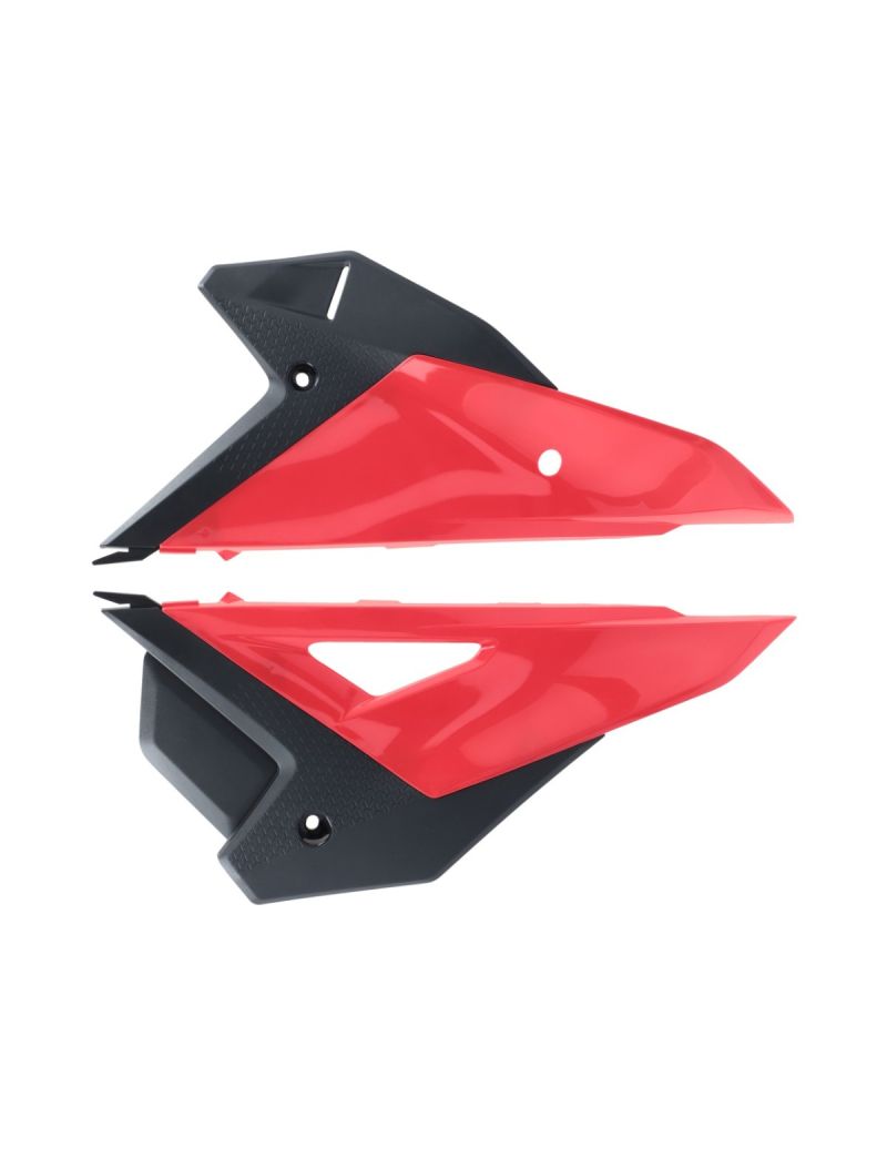 ACERBIS SIDE PANELS HONDA CRF450R + CRF250R 25/26 - RED/BLACK