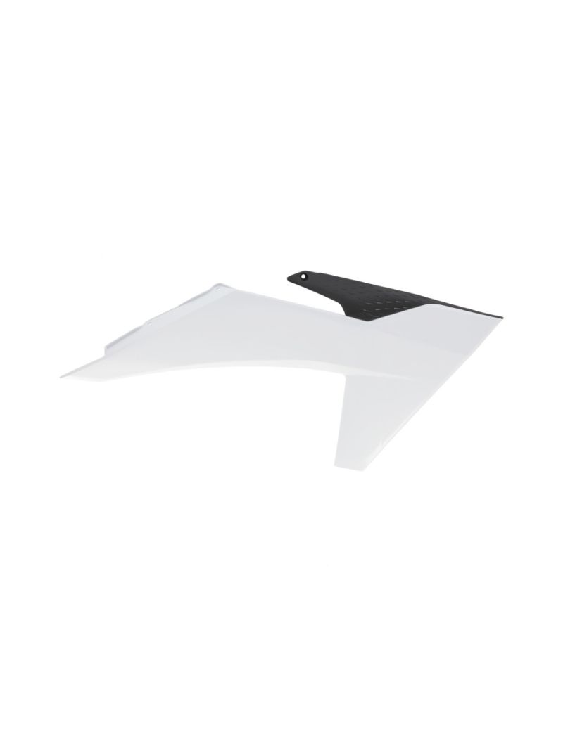 ACERBIS RADIATOR SCOOPS KTM SX/SX-F 23/24 + EXC/EXC-F 24/25 - WHITE/BLACK