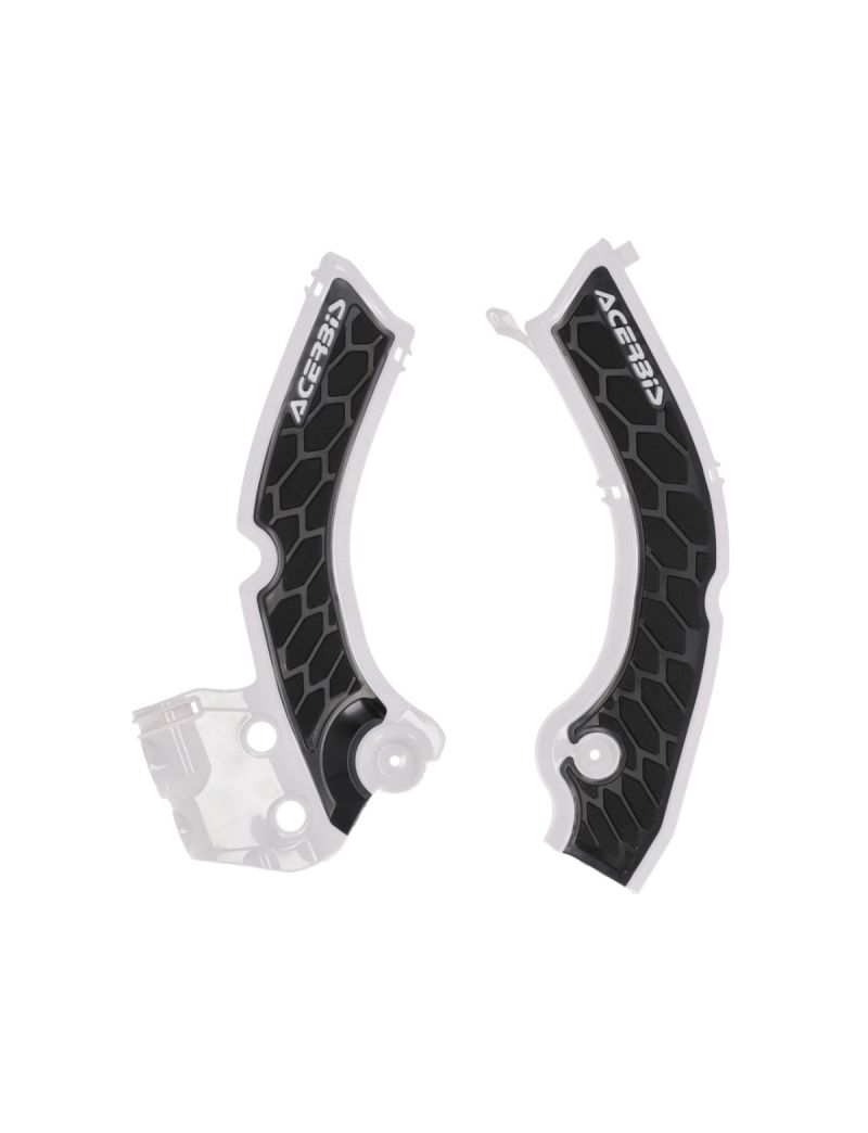 ACERBIS X-GRIP FRAME PROTECTOR TRIUMPH TF250-X/450 24/26 - WHITE/BLACK
