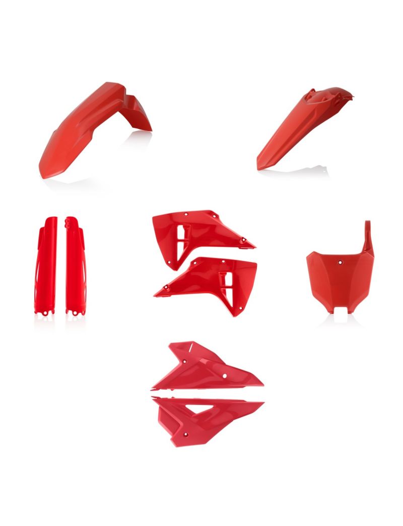 ACERBIS FULL PLASTIC KIT HONDA CRF450 RX + CRF250 RX 25/26 - RED