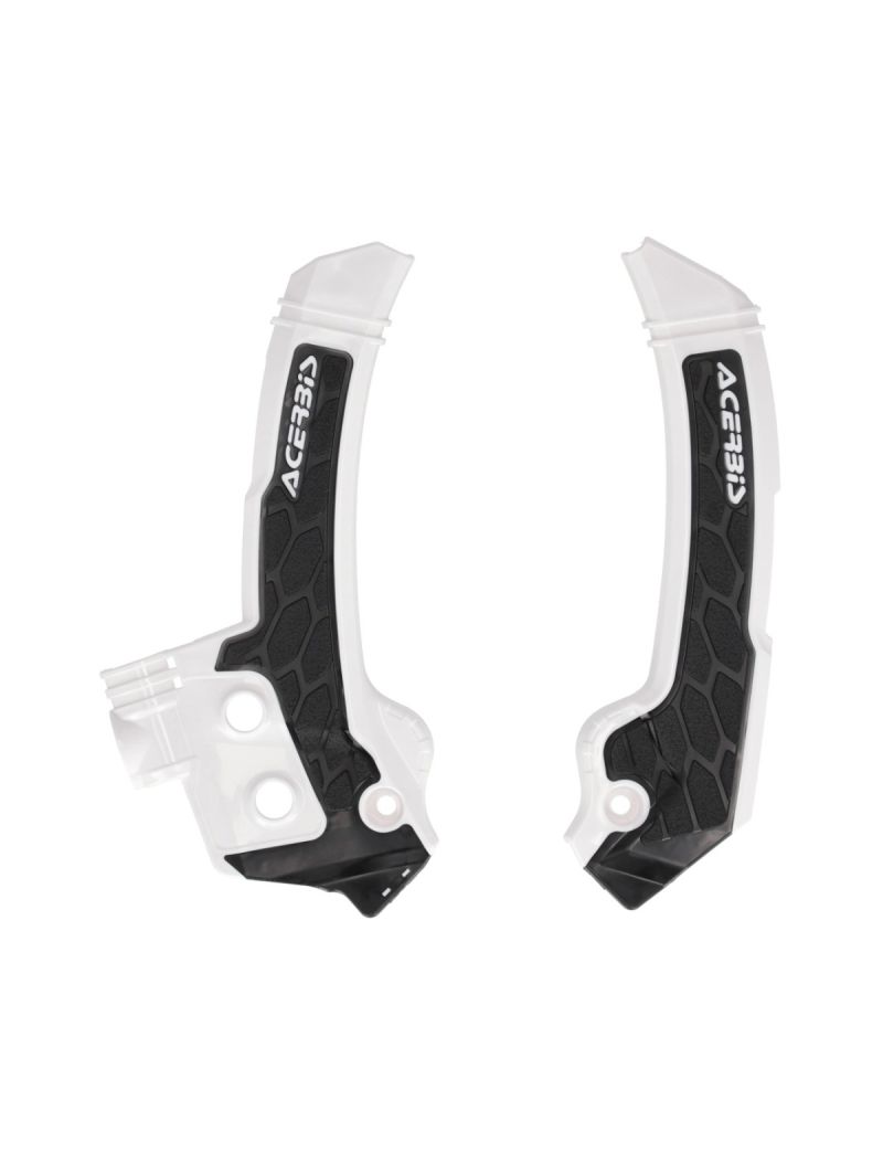 ACERBIS X-GRIP FRAME PROTECTOR HUSQVARNA TC/FC 25/26 + TE/FE 26 - WHITE/BLACK