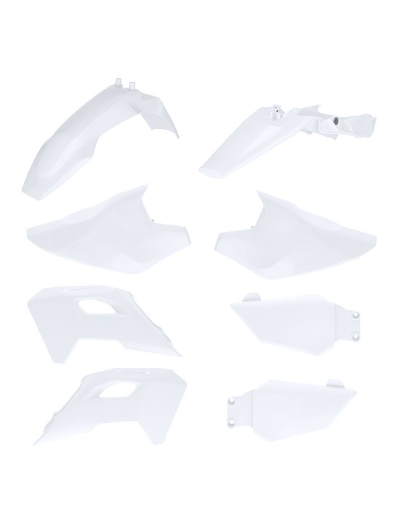 ACERBIS PLASTIC KIT HUSQVARNA TC 50 24/26 - WHITE